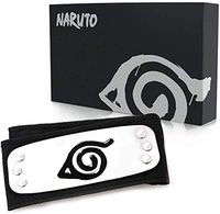 Atenia Naruto Cosplay Headband, Naruto Costume Leaf Village Ninja Headband Kakashi Cosplay