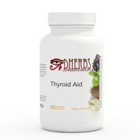 Dherbs Thyroid Aid, 100-Count Bottle