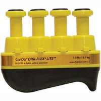 CanDo174; Digi-Flex LITE174; Hand Exerciser, Yellow, X-Light