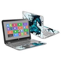 MightySkins Skin Compatible with HP Envy x360 15.6" - Wild Splash | Protective, Durable, and Unique Vinyl Decal wrap Cover | Easy to Apply, Remove, and Change Styles | Made in The USA