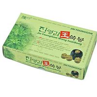 Korea Jin Young Gam Natural King Mugwort Cone 56pcs + Burner Device (1 Moxa Cone + Moxa Burner)