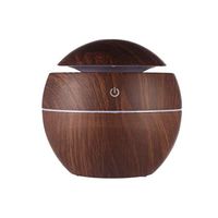 Kouye Aroma Essential Oil Diffuser USB Wood Grain Ultrasonic Cool Mist Whisper-Quiet Humidifier Air Purifier