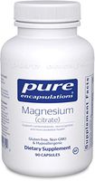 Pure Encapsulations - Magnesium (Citrate) - Hypoallergenic Supplement Supports Nutrient Utilization and Physiological Functions - 90 Capsules