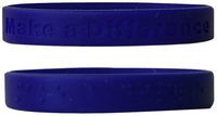 The Braille Store Set Of 8 Print-Braille Wristbands With Catchy Phraises