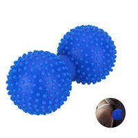 WPPOWER Release Lacrosse Ball Yoga Therapy Massage Ball Silicon Roller Ball for Massaging Muscle Knots Myofascial Physical Prenatal  Deep Tissue (Dark Blue)