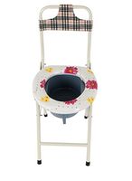 Shower chair, Collapsible Old man Pregnant women Bath chair Bathroom Potty chair