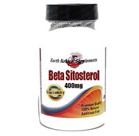 Beta Sitosterol 400mg * 180 Capsules 100 % Natural - by EarhNaturalSupplements