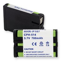 700mA, 3.6V Replacement NiMH Battery for Panasonic TYPE 35 Cordless Phones - Empire Scientific #CPH-514