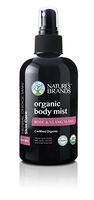 Herbal Choice Mari Organic Body Mist, Rose & Ylang Ylang; 8floz BPA-Free Plastic