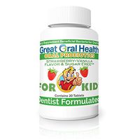 Children's Oral Probiotics ~ Dentist Formulated 30 Lozenge Bottle ~ Seven Strains with Blis K12 & M18 ~ Probiotics for Kids ~ Attack Bad Breath, Cavities and Gum Disease ~83 Page eBook Included!