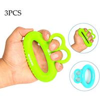 JJDD'G Finger Exerciser Ball Hand Strengthener, Grip Strength Flex Finger Training Squeeze, Squeeze Stress Balls for Hand, Finger Grip Strengthening Exercise for Hand,3pcs