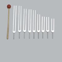 TFS Tuningforkshop 9 Chakra Tuning Fork Set for Healing