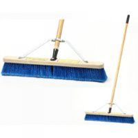 MintCraft Pro 1426AJOR Push Broom with Brace 24-Inch In/Out