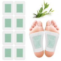 Kapmore 30PCS Food Pad Green Tea Flavor Foot Relief Pad Foot Health Pad Foot Care Patch