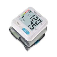 Blood Pressure Monitor Accurate Pulse Rate Monitoring Automatic Electronic Monitors Portable Bp Machine Irregular Heartbeat Indicator IHB LCD Screen (Premium Wrist Cuff)