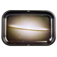 Basix Galactic Big Bang Metal Rolling Tray - 11" x 7"