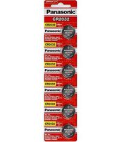 Panasonic CR2032 Battery Lithium cr-2032 3V Coin Cell pack of 6 batteries"panasonic brand name batteries" exp. date 2022