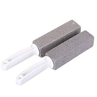 CXZX 2PCs Wand Cleaning Brush Brush Pumice Stone Wand, Pumice Stone Toilet Bowl Toilet Cleaner for Kitchen/Bath/Pool/Spa/Household Cleaning