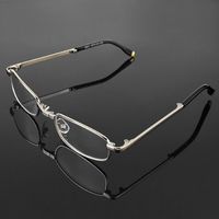 Designer Slim Folding Pocket Eyewear Reading Glasses +1.50 Diopter Nylon Outdoor Travel Strong Case
