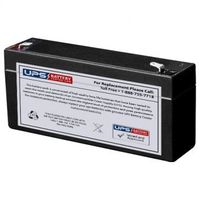 Bosfa GB6-3.2 6V 3.2Ah Replacement Battery with F1 Terminal