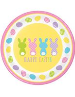 Creative Converting 327268 Paper Dinner Plates, Multicolor