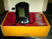 New LCD Digital Police Alcohol Breath Tester Analyzer Detector Breathalyzer