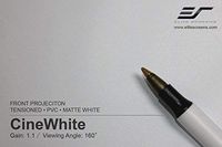Elite Screens CineWhite, Tension Matte White Projection Screen Material Sample (CINEWHITE-SM)