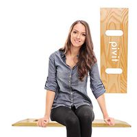 Pivit Transfer Board | Patient Slide Assist Device for Transferring Patient from Wheelchair to Bed, Bathtub, Toilet, Car | Heavy Duty Wooden Sliding T