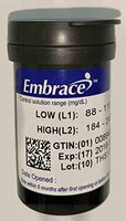 Embrace Blood Glucose Test Strips - 10 Count