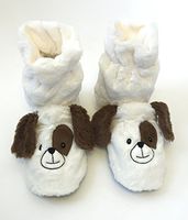 Microwavable Aromatherapy Cozy Hugs Bootie Slippers - Dog