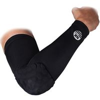 SLTY Kids Adult Pads Crashproof Basketball Elbow Brace Long Sleeve Honeycomb Protector
