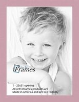 23x31 Soft Pink / Seashell Custom Mat for Picture Frame with 19x27 opening size (Mat Only, Frame NOT Included)