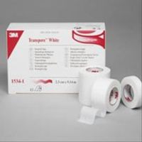 3M Transpore White Surgical Tape (1" X 10 yds Box of 12)