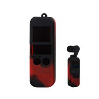 Rucan Protective Silicone Cover Case with Lanyard for DJI OSMO Pocket Handheld Gimbal (F)