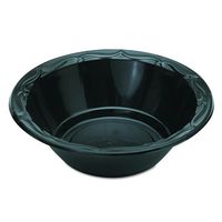 Genpak Silhouette Plastic Dinnerware GNP BLK21