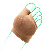 Pair of Covered Metatarsal Foot Pads (L-XL)
