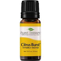 Plant Therapy Citrus Burst Synergy Essential Oil Blend 10 mL (1/3 oz) 100% Pure, Undiluted, Therapeutic Grade