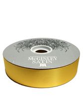 Acetate Satin Yellow Ribbon, 1 5/16in X 100 Yards