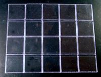 100 Double Pocket 1.5x1.5 Archival Safe Flips & Inserts