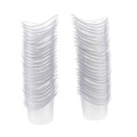 100 Pieces Disposable Non Sterile Eye Wash Cup 5ml One Time Eye Clean Cups for Soothe Tired Eyes with Water or Eyewash
