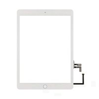 Touch Screen Digital Converter is Compatible with White Ipad 5 MODL A1474 A1475, with Home Button +IC Chip Assembly + Adhesive Tape + Free Tool Set