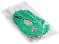 Pack Of 100, Solid Cello Bags 5.5 X 3 X 12.25" Clear Gusset Style Cello Bags 1.2 Mil For Cups, Mugs, Candles, Gifts & Larger Quantities Of Food Items