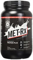 MET-Rx Metamyosyn Protein Plus Whey Isolate and Casein Protein Powder, Great for Meal Replacement Shakes, Low Carb, Gluten Free, Vanilla, 2 lbs