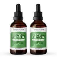 Liver Fortitude Alcohol Extract, Tincture, Milk Thistle, Chicory, Turmeric, Yellow Dock, Boldo, Oregon Grape. Healthy Liver Formula (2x4 FL OZ)