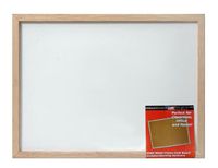 Dooley Wood Framed Dry Erase Board, 17 x 23 Inches, Brown (1824MB)
