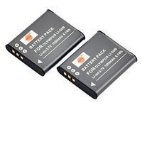 DSTE Replacement for 2X Li-50B Battery Compatible Olympus Stylus 1010 1020 1030 9010 SP-720UZ iHS 800UZ 810UZ SZ-15 16 iHS 20 30MR Stylus Tough TG-870 WG-4 WG-10 X70 as D-LI92