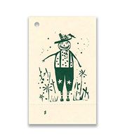 100 Halloween Pumpkinhead Guy Hang Tags (2-1/8"x3-1/2") & 100 Strings Included. Personalize & Price Your Crafts & Gifts.