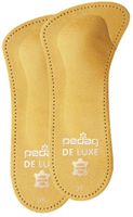 Pedag 123 De Luxe 3/4 Leather Orthotic with Metatarsal Pad, Longitudinal Arch Support, Tan, Women's 12/Men's 9