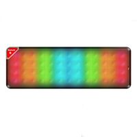 Portable Wireless LED Bluetooth Speaker by iDap Tech with Enhanced Bass Resonator, FM Radio and Hands-Free Smartphone Talk