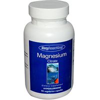 Allergy Research Group Magnesium Citrate - 170 mg - 90 Capsules